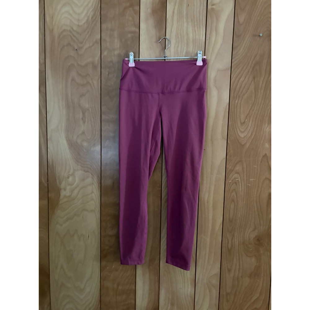 Yogalicious Lux Womens‎ High Waisted Leggings Magenta Purple Size Small RN144527